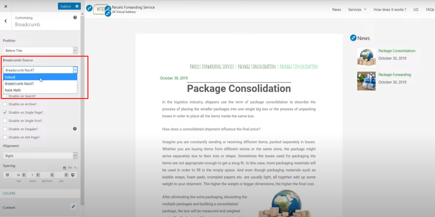 Image [4]-Tutoriel sur le thème Astra : Comment ajouter un fil d'Ariane sur le thème Astra