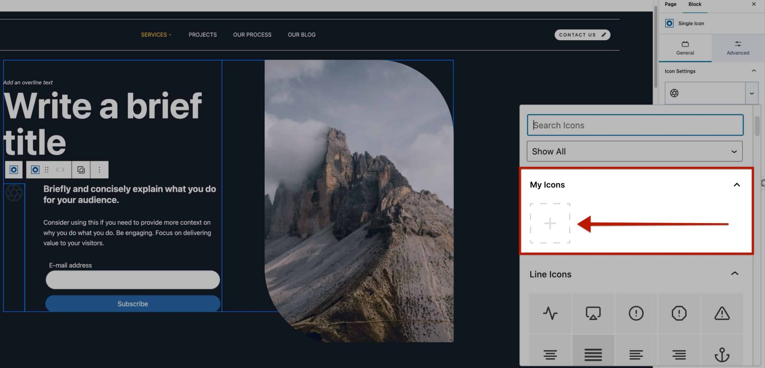 Image [3] - How to use custom SVG icons in Kadence Blocks: a detailed guide