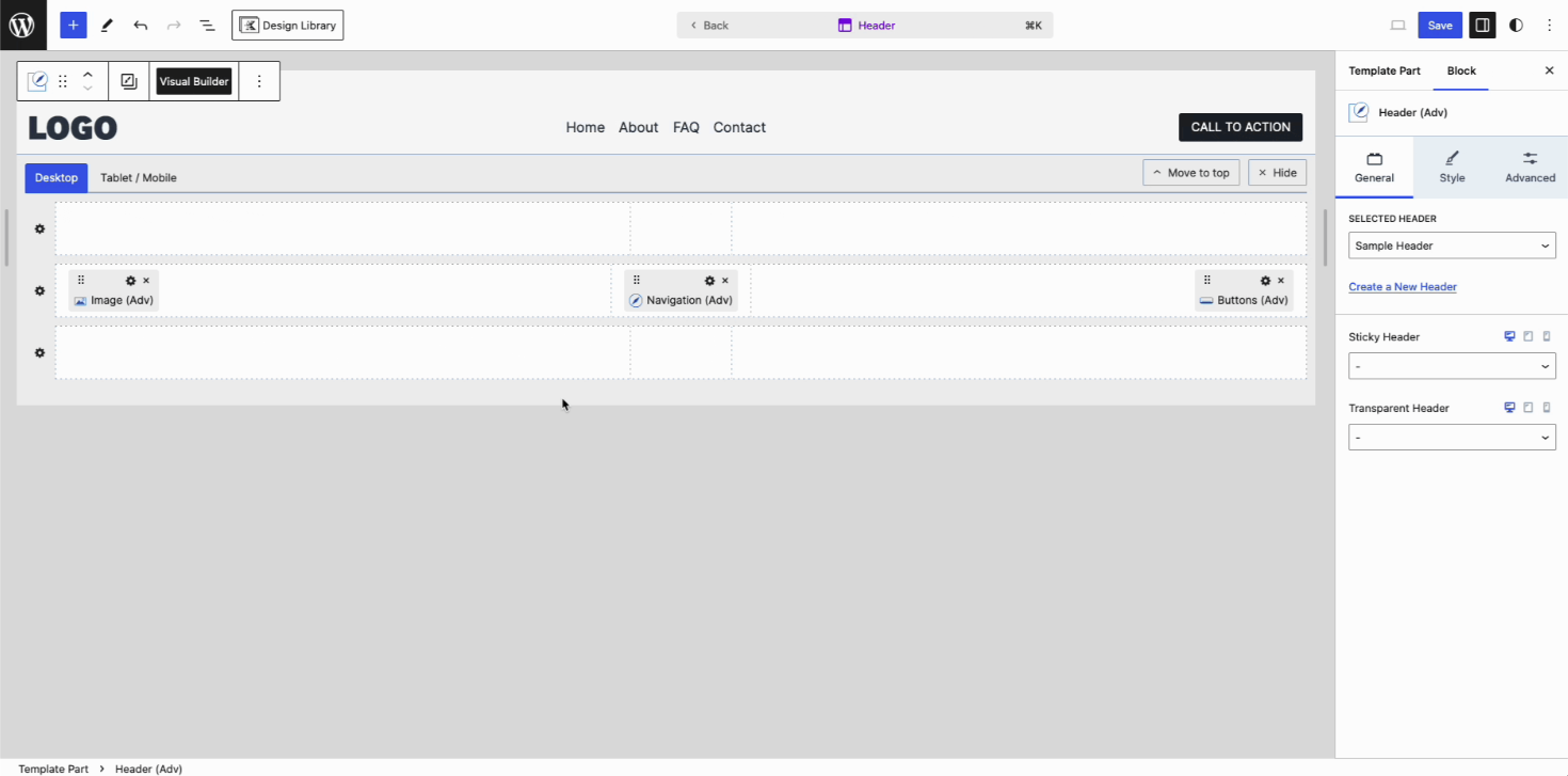 图片[14]-在 Kadence Blocks 中使用 Full Site Editing 构建页眉和页脚的完整教程