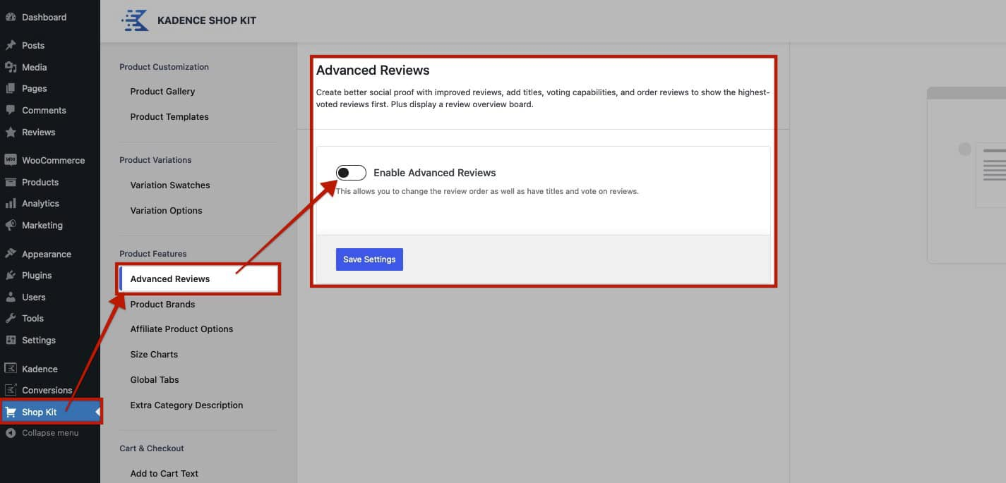 Image [5] - Kadence Shop Kit Advanced Review Feature: Optimizing the WooCommerce Product Rating System