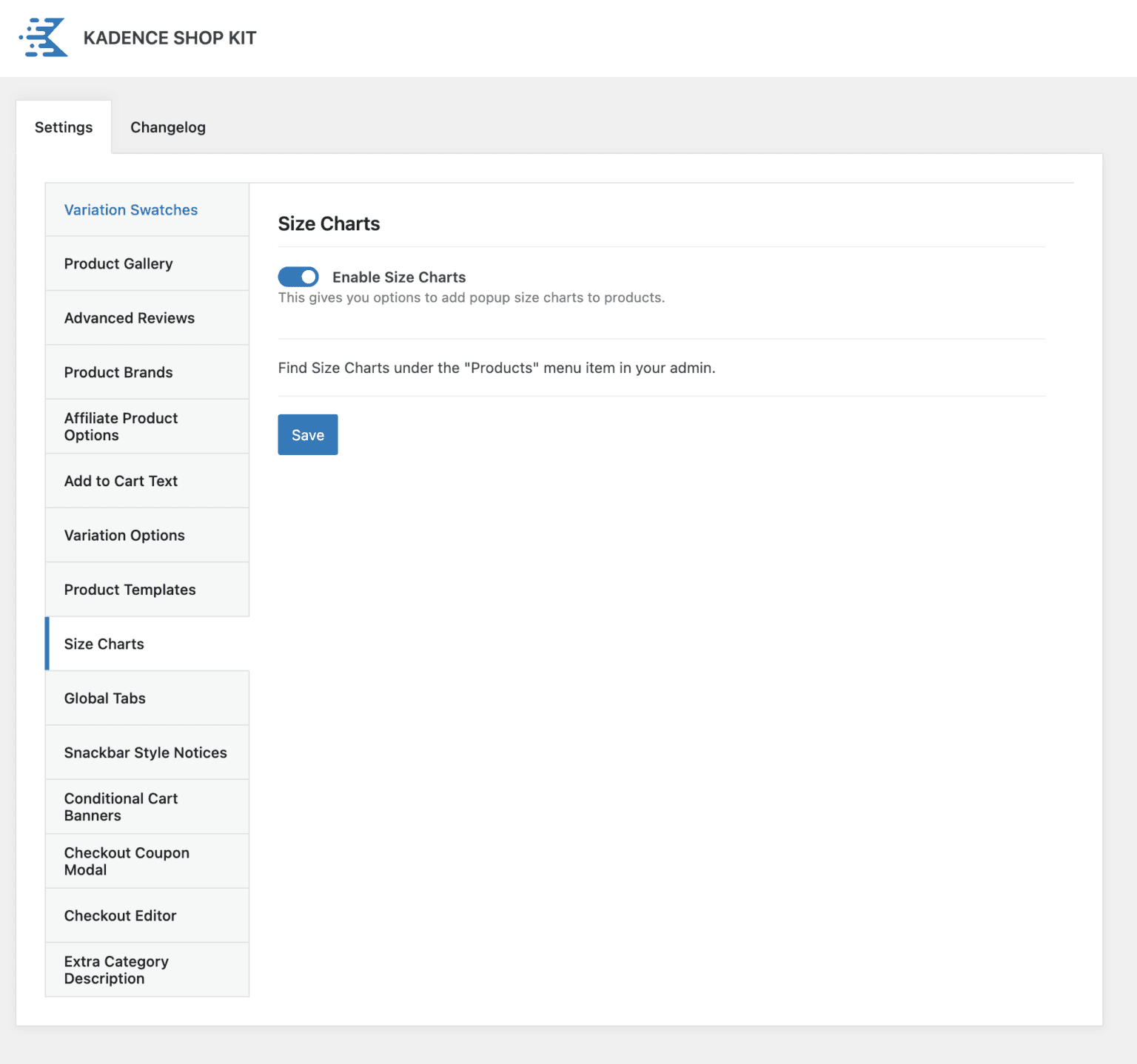 画像 [3] - Kadence Shop Kit サイズチャート機能：最適化されたWooCommerce商品サイズ表示