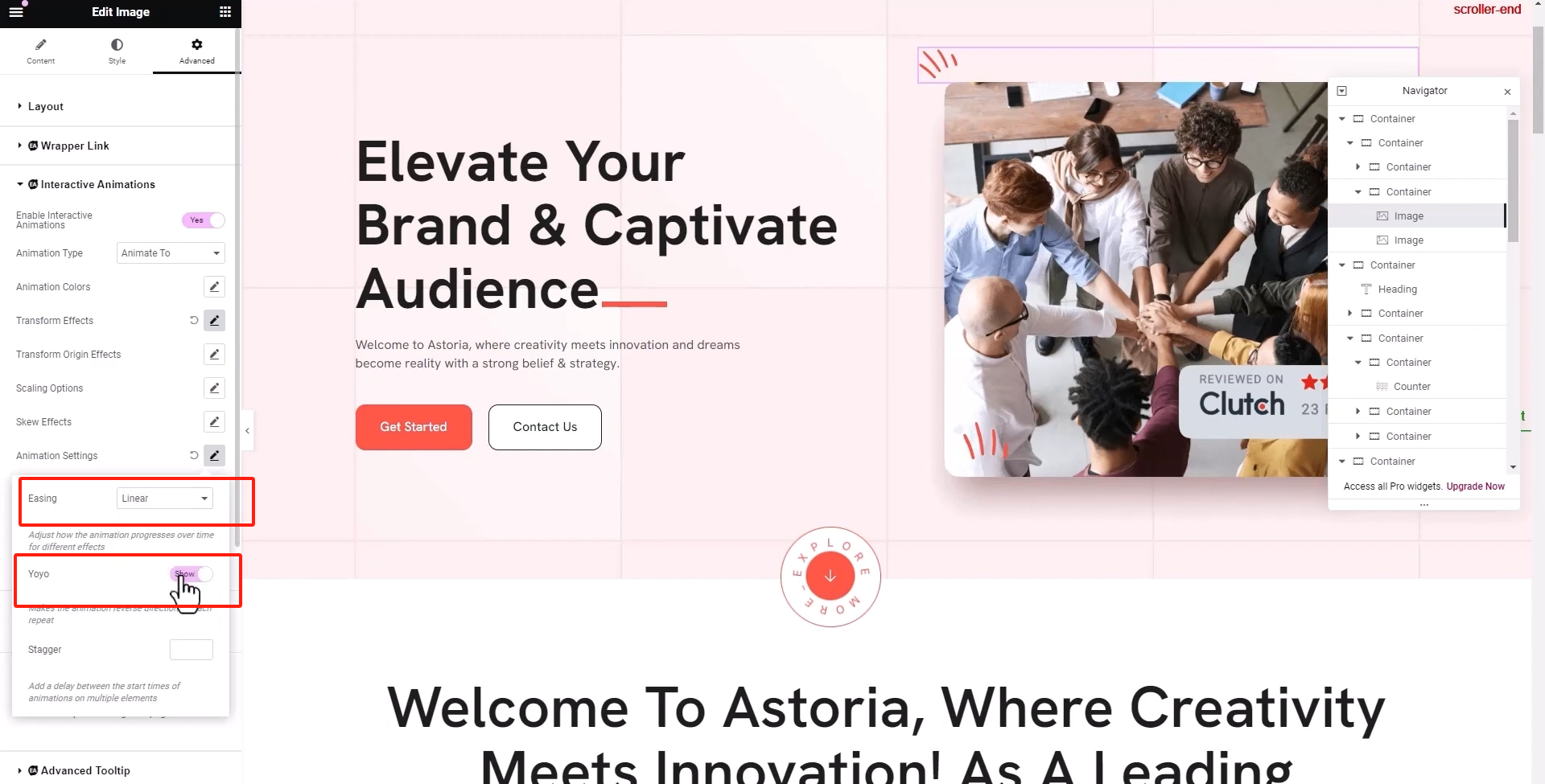 Picture [6]-Make Elementor page move!