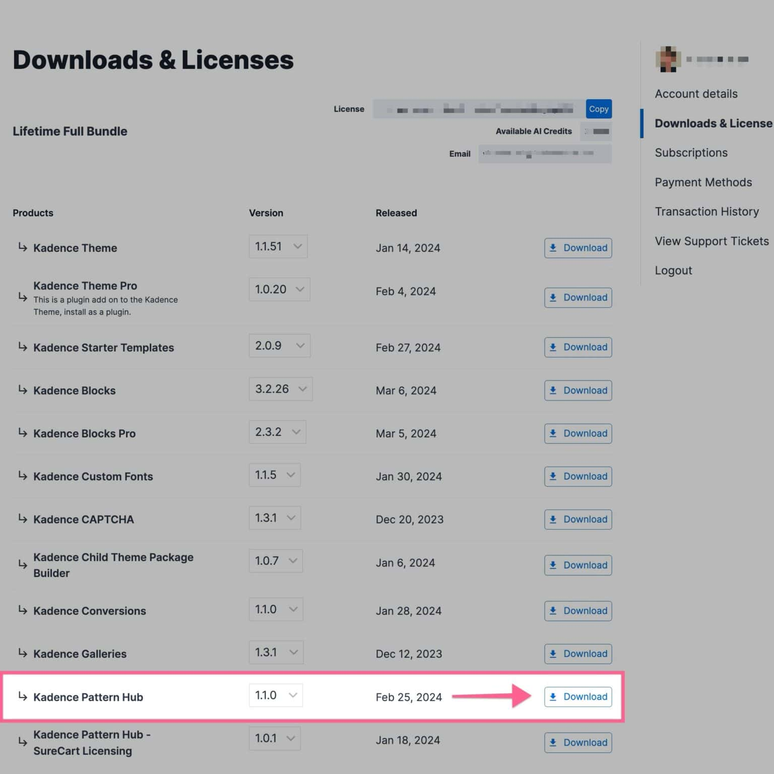 图片[4]-如何安装和激活 Kadence Pattern Hub 插件