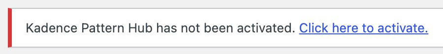 图片[7]-如何安装和激活 Kadence Pattern Hub 插件