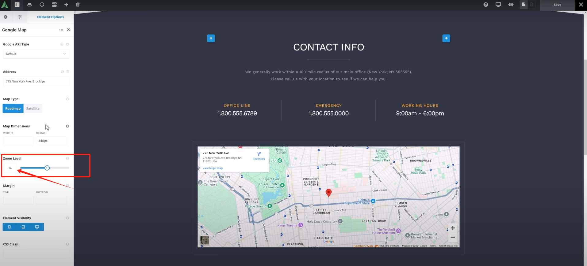 图片[8]-Avada主题教程：如何使用 Avada 的 Google Maps 元素，实现地理定位提升品牌信任