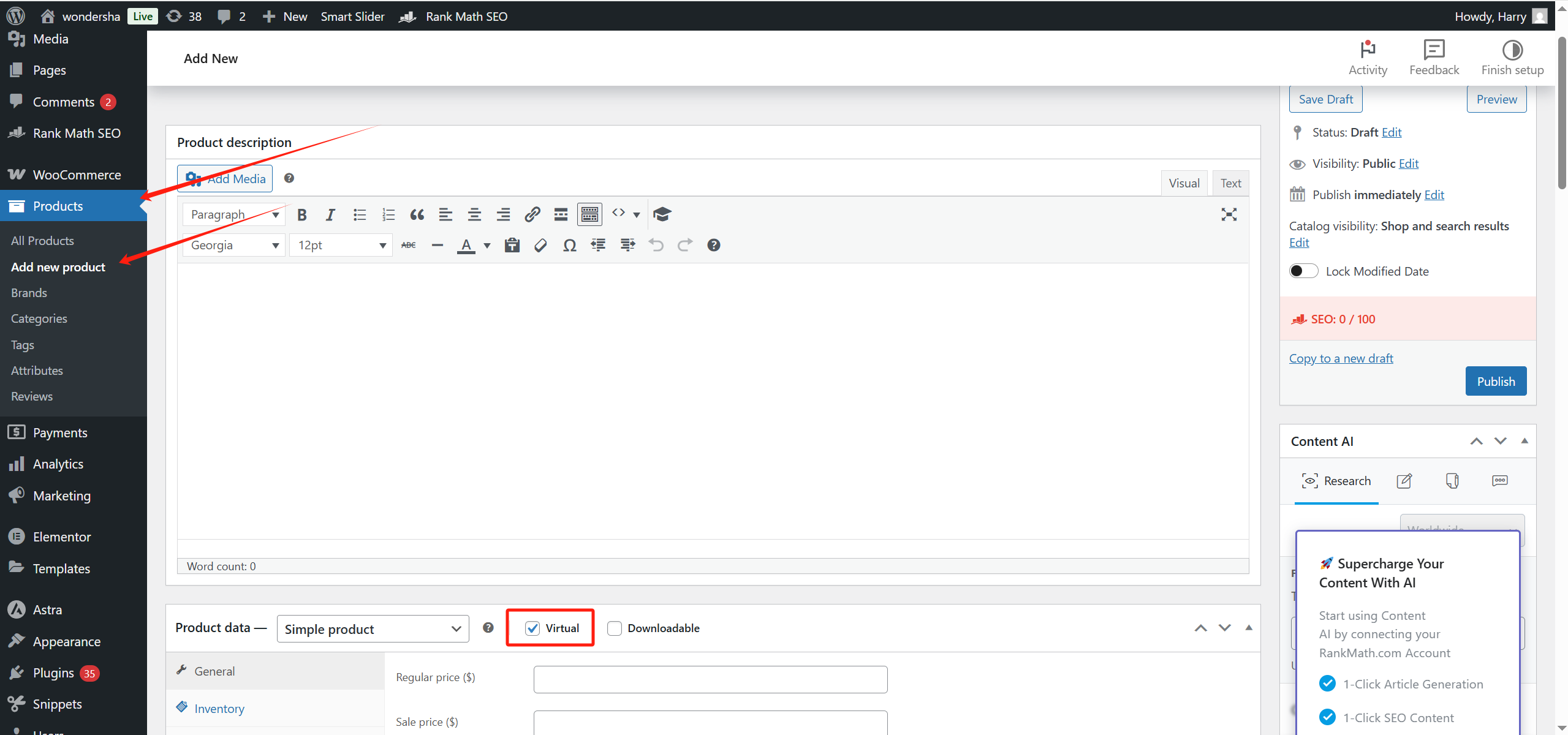 Image [2]-Guide complet pour la vente de clés d'accès au hub de Kadence Pattern dans WooCommerce