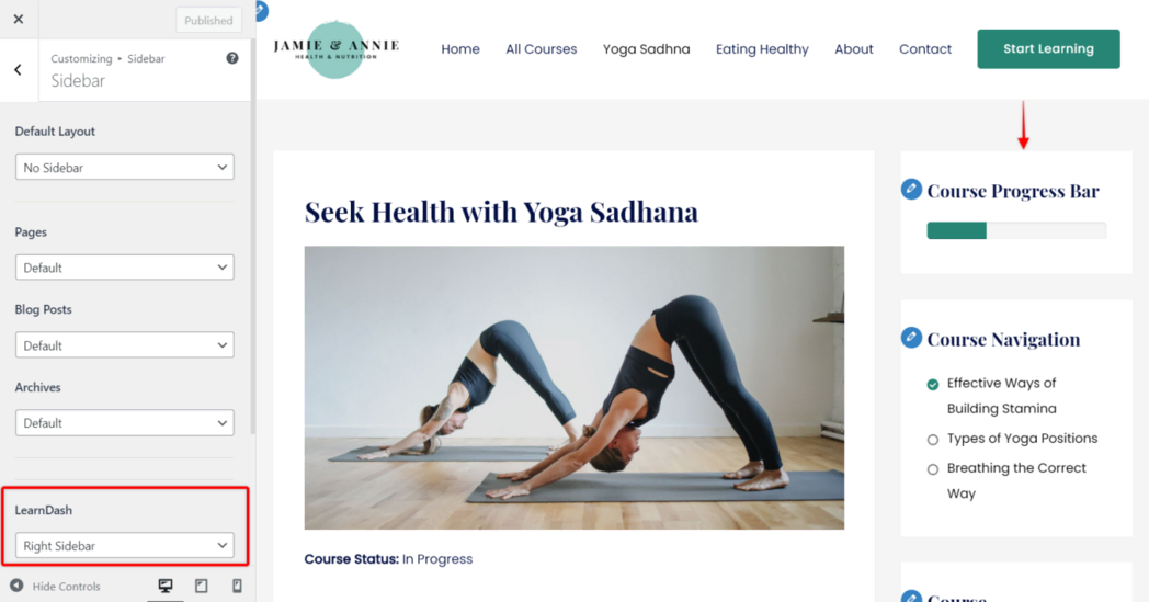 Image [9]- Thème gratuit Astra avec intégration de LearnDash : créez rapidement des pages de cours en ligne professionnelles