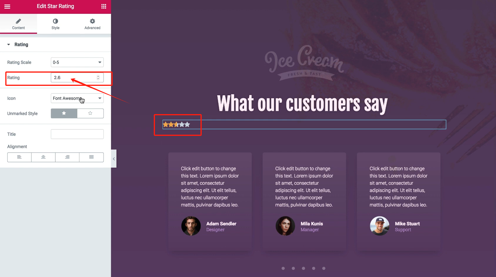 图片[5]-如何使用 Elementor 创建自定义评分系统，提升网站互动性