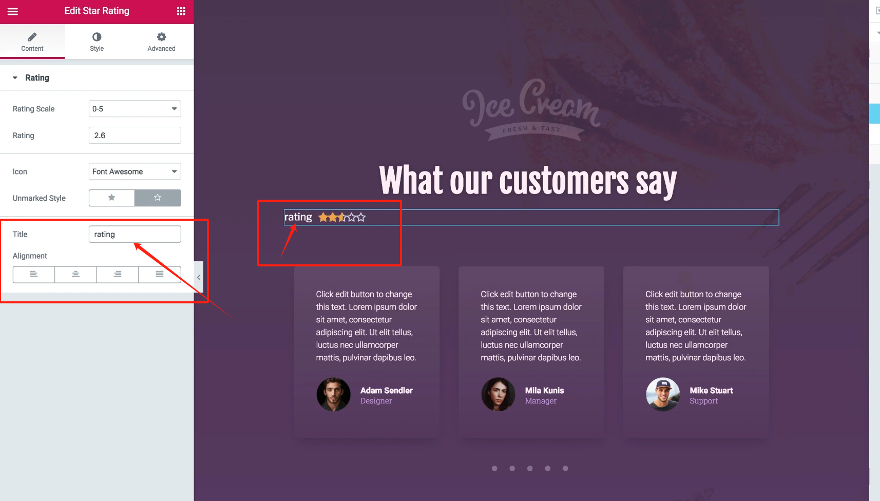 图片[8]-如何使用 Elementor 创建自定义评分系统，提升网站互动性