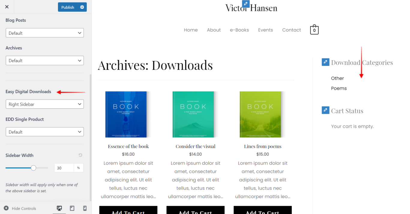 图片[7]-使用 Astra 免费主题集成 Easy Digital Downloads 搭建数字商品商城