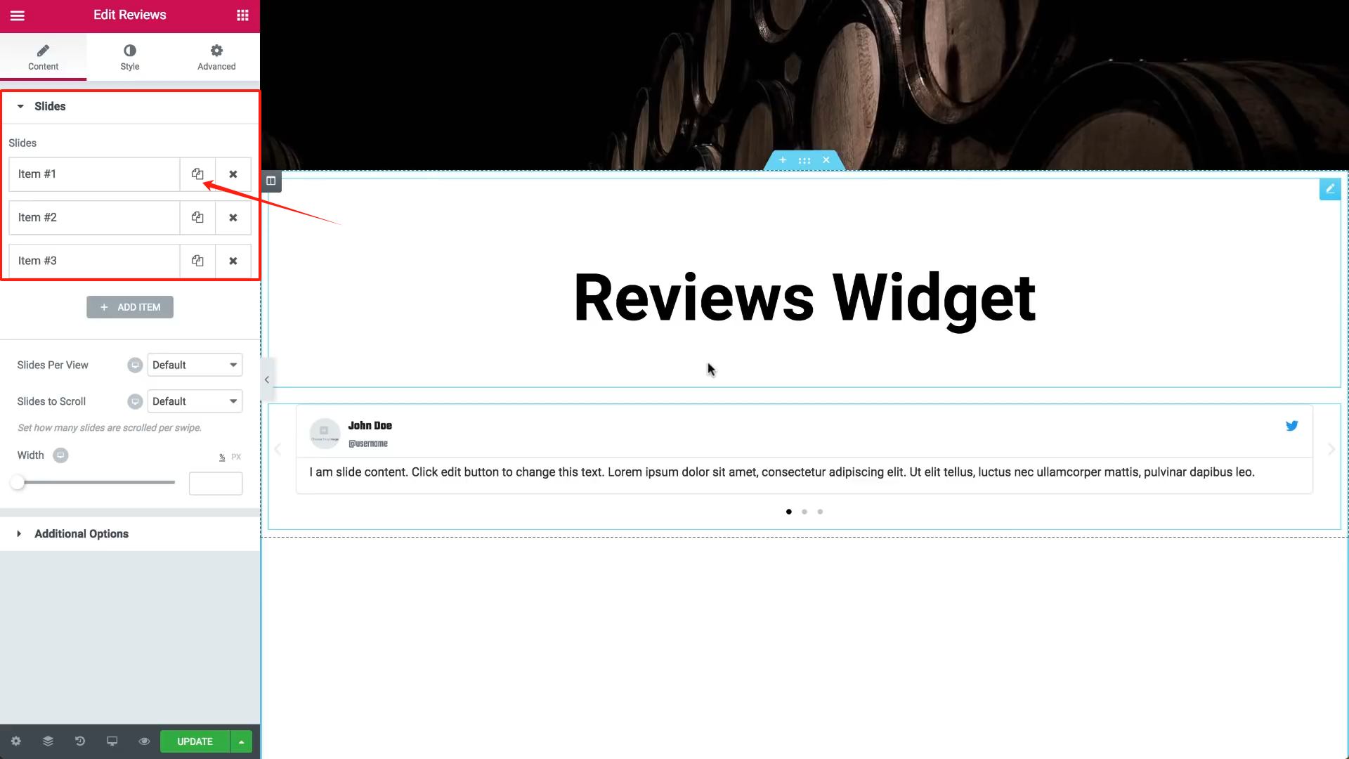 Imagen [4] - Cómo mejorar la confianza y la interacción en el sitio web con los widgets de comentarios de Elementor