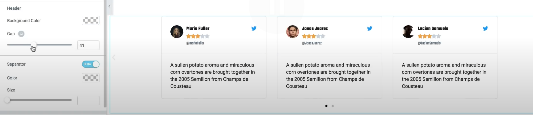 Imagen [9] - Cómo mejorar la confianza y la interacción en el sitio web con los widgets de comentarios de Elementor
