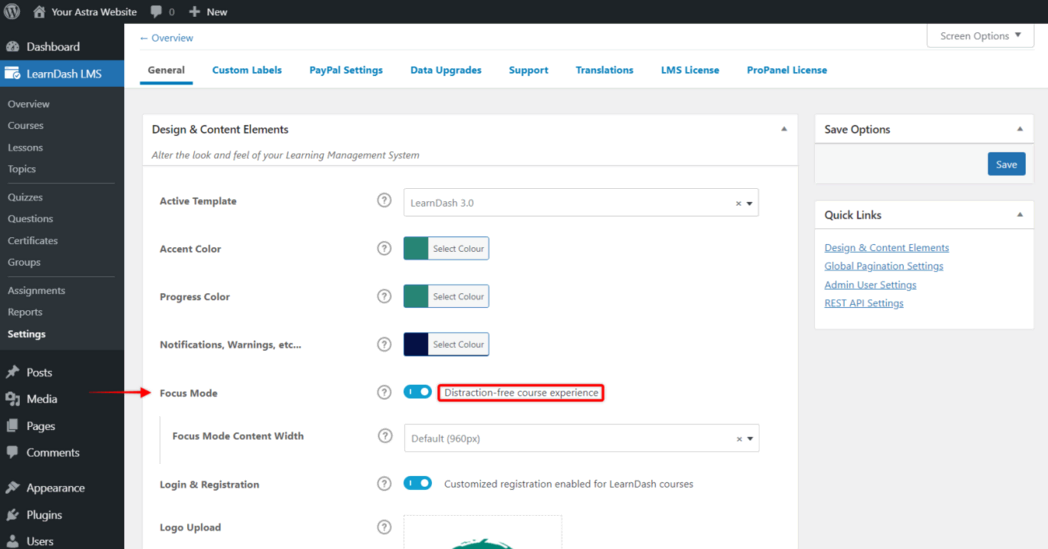 图片[4]-Astra 主题与 LearnDash 3.0 的完美兼容性：优化学习平台设计与功能