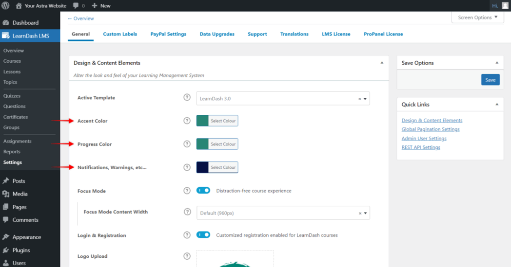 图片[7]-Astra 主题与 LearnDash 3.0 的完美兼容性：优化学习平台设计与功能
