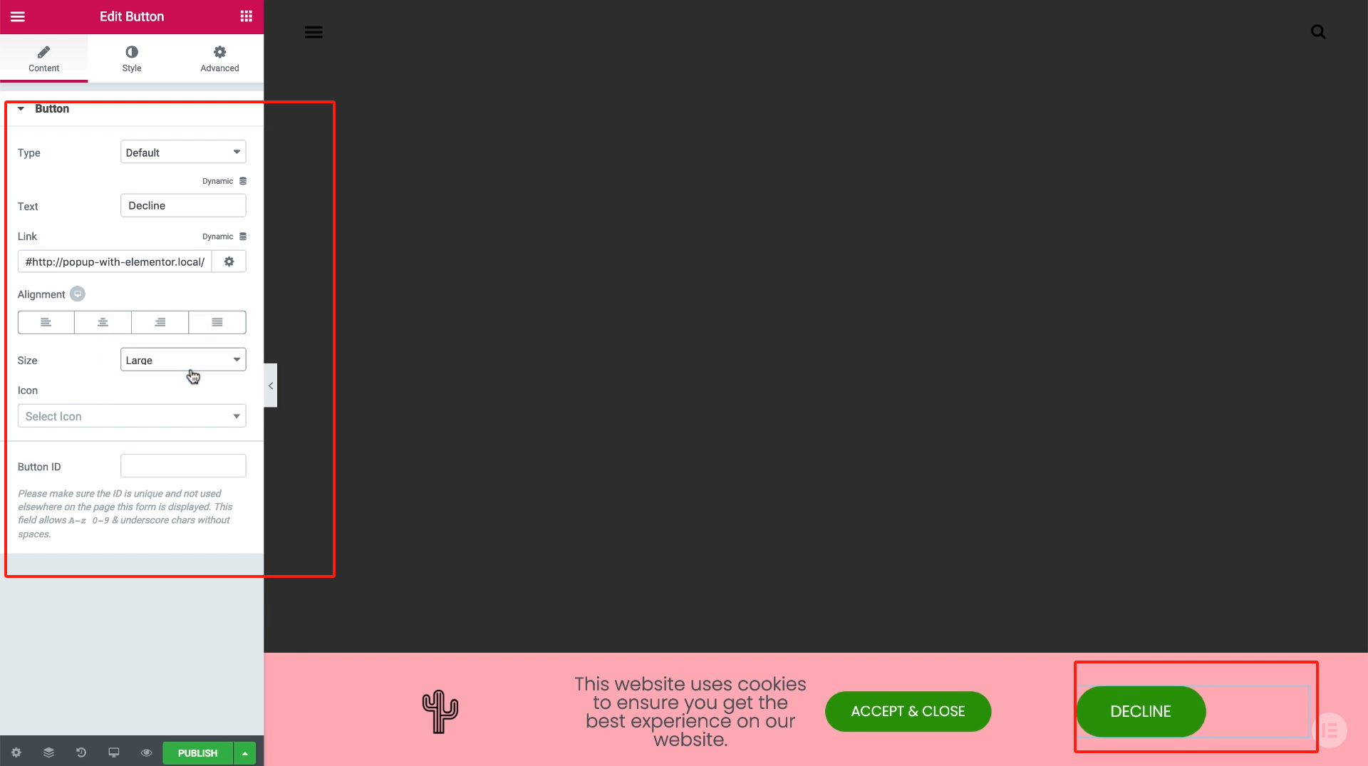 图片[9]-不想违规又不想麻烦？这招教你用 Elementor 弹窗搞定 Cookie 提示