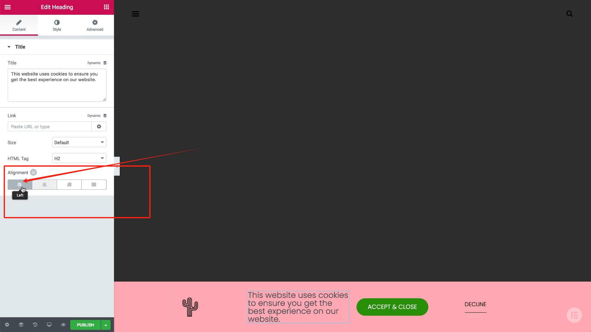 图片[10]-不想违规又不想麻烦？这招教你用 Elementor 弹窗搞定 Cookie 提示
