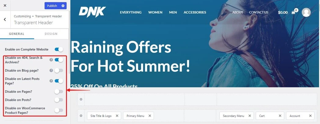 图片[4]-如何在 Astra 主题中启用透明标题