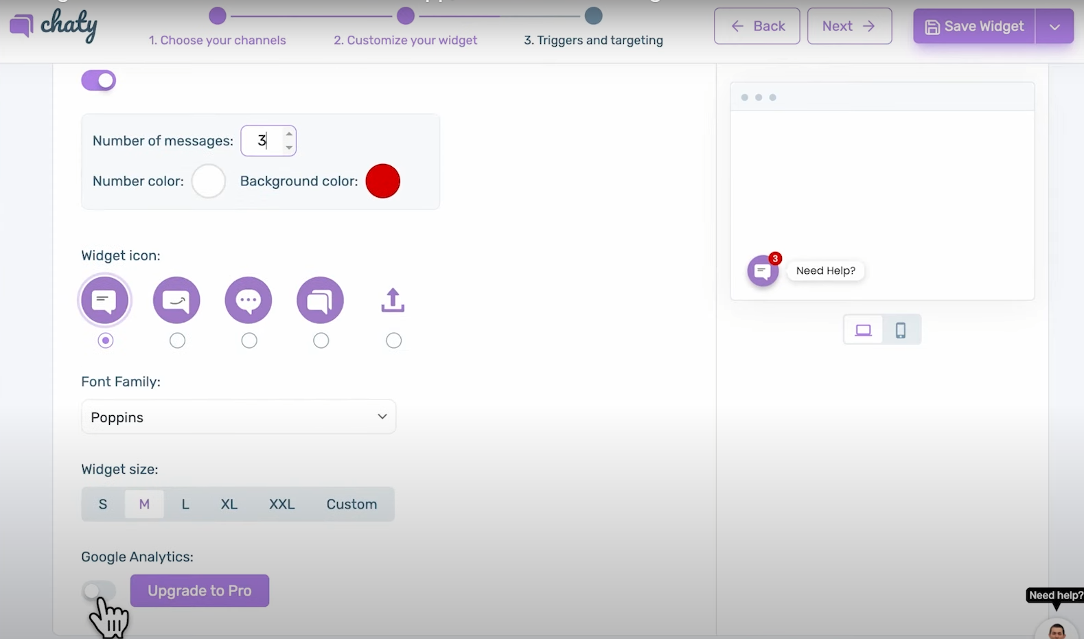 Imagen [6] - ¡Mejorar la interacción con el cliente! Cómo utilizar el plugin Chaty para crear una experiencia de comunicación eficaz