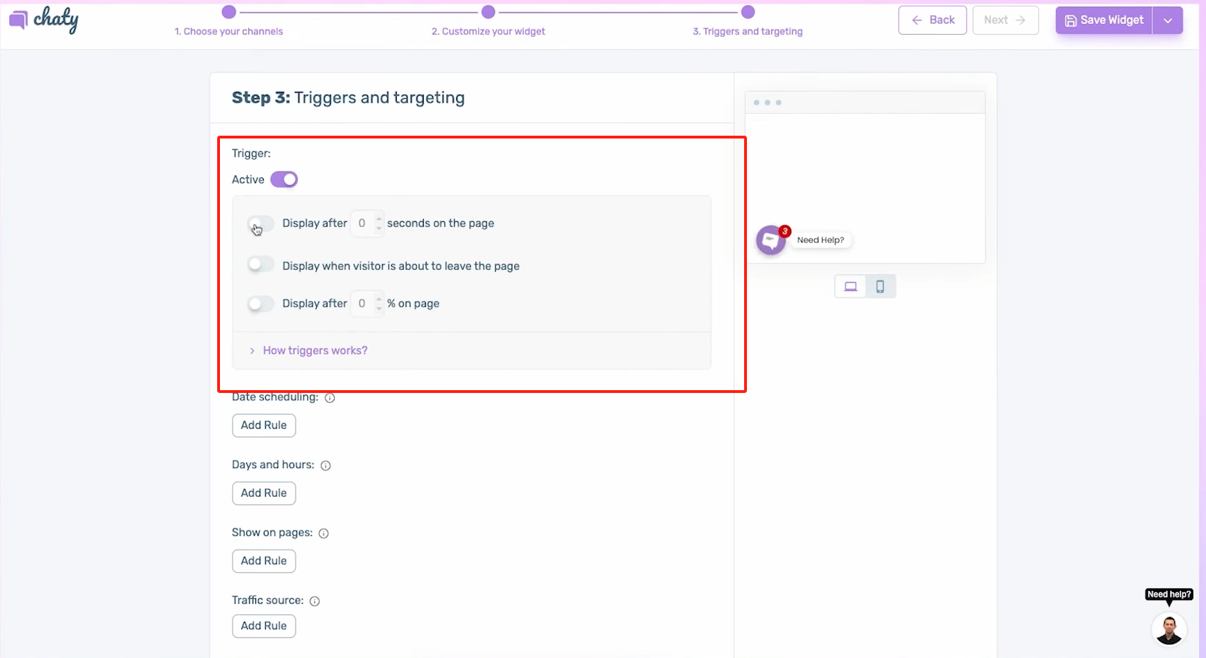 Imagen [7] - ¡Mejorar la interacción con el cliente! Cómo utilizar el plugin Chaty para crear una experiencia de comunicación eficaz