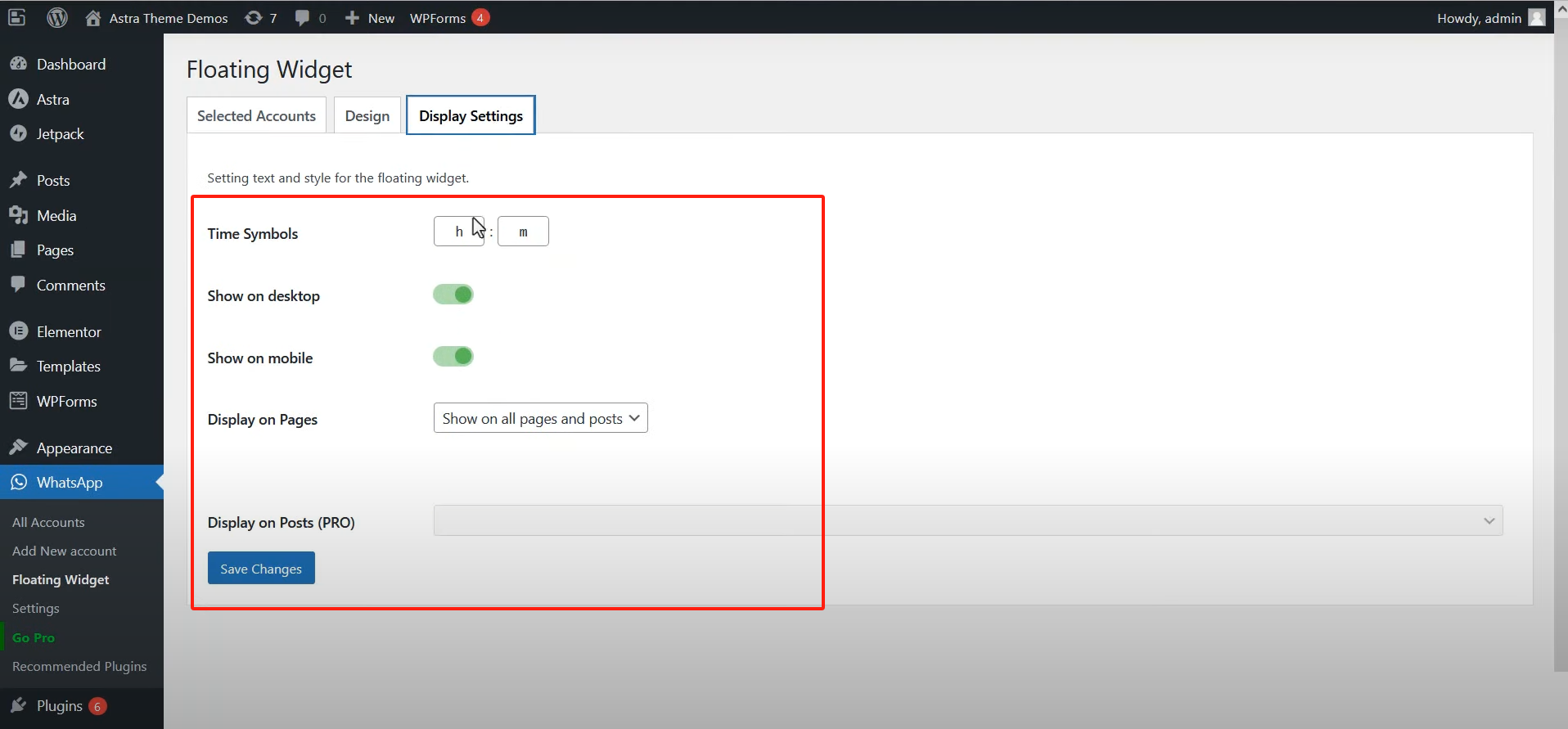 图片[6]-如何在 WordPress 网站上添加浮动 WhatsApp 聊天按钮（免费版）