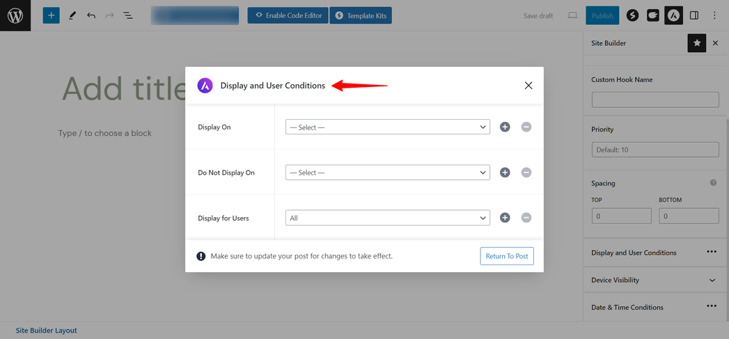 图片[9]-Astra Site Builder Hooks 教程：自定义 WordPress 页眉页脚与内容布局
