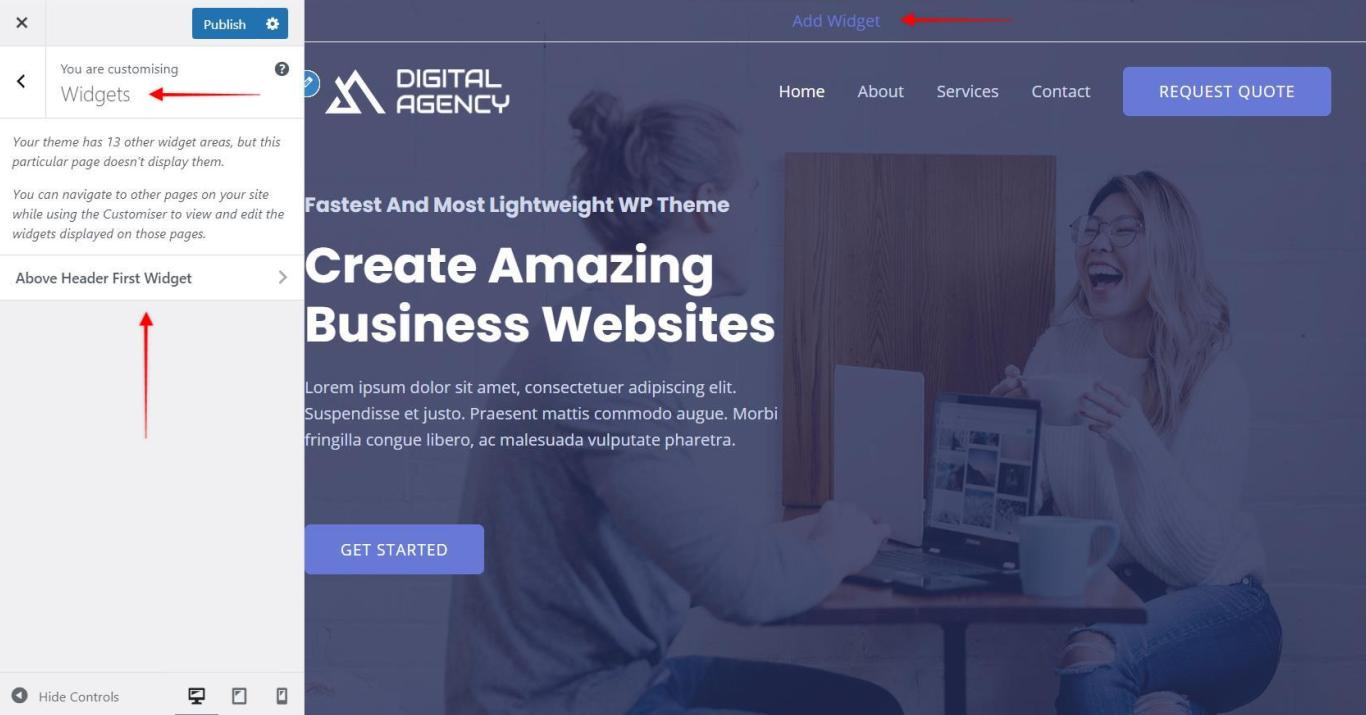Image [9]-Le module Above Header d'Astra expliqué : Création d'une zone d'affichage d'informations flexible en haut de page