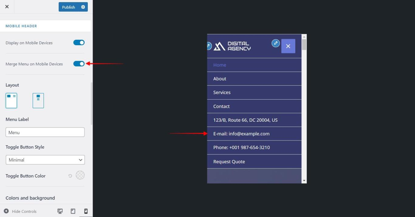 Image [14]-Le module Above Header d'Astra expliqué : Créer une zone d'affichage flexible en haut de page
