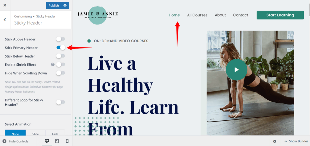 图片[10]-Astra Pro 粘性页眉完整指南：固定导航、模糊背景与样式设置