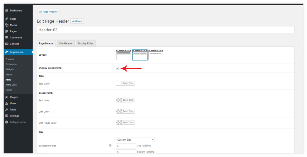 画像[9]-Astra Proページヘッダーモジュールの説明：パーソナライズされたページヘッダーエリアの作成