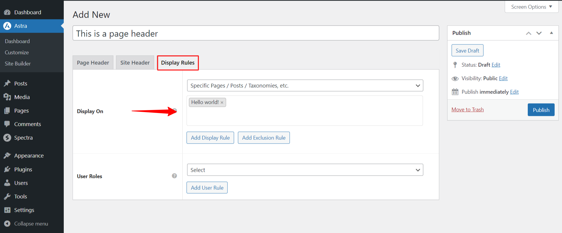 Imagen[5]-Tres formas de configurar diferentes menús de página en Astra Theme