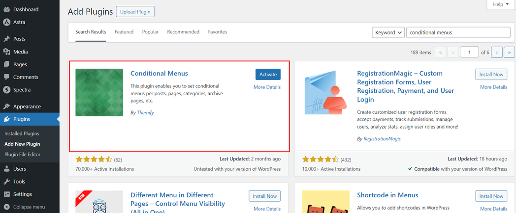 Imagen[6]-Tres formas de configurar diferentes menús de página en Astra Theme