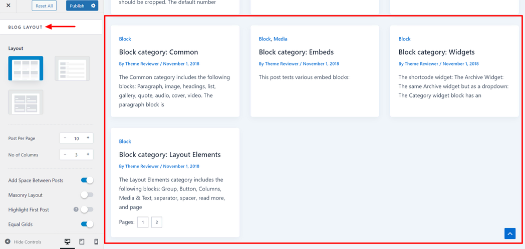 Imagen [3]-Guía de configuración completa del módulo Blog Pro de Astra: Personalización del diseño y los estilos de la página Archivo del blog