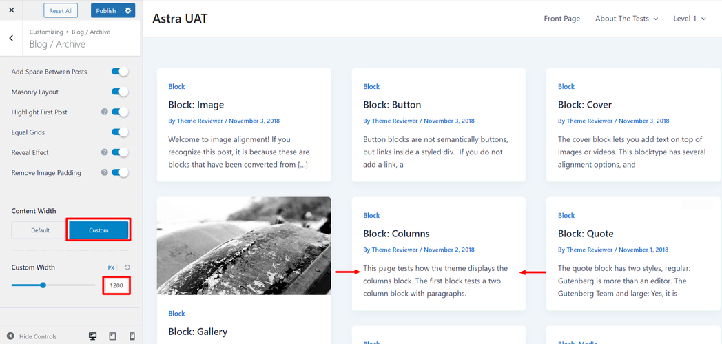 Imagen [5]-Guía de configuración completa del módulo Blog Pro de Astra: Personalización del diseño y los estilos de la página Archivo de blog