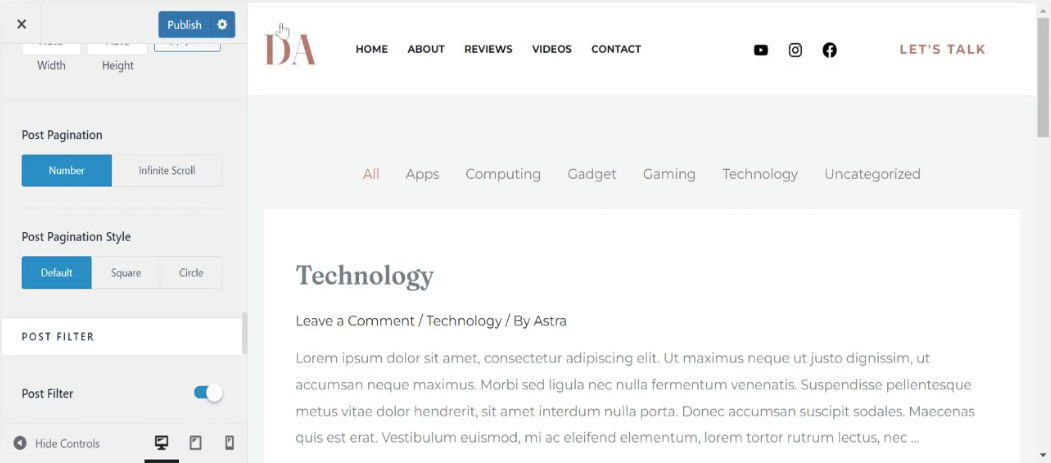 画像[6]-アストラブログ アーカイブページ カテゴリーフィルター機能追加チュートリアル