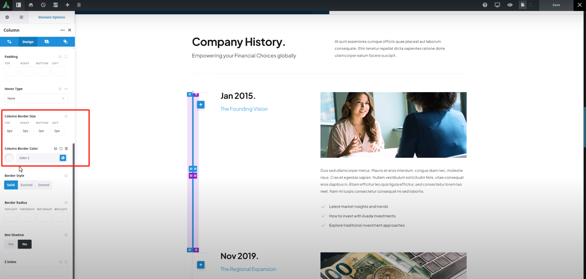 图片[5]-Avada 主题教程：如何在首页上创建自定义时间轴，根据时间维度深度介绍品牌故事