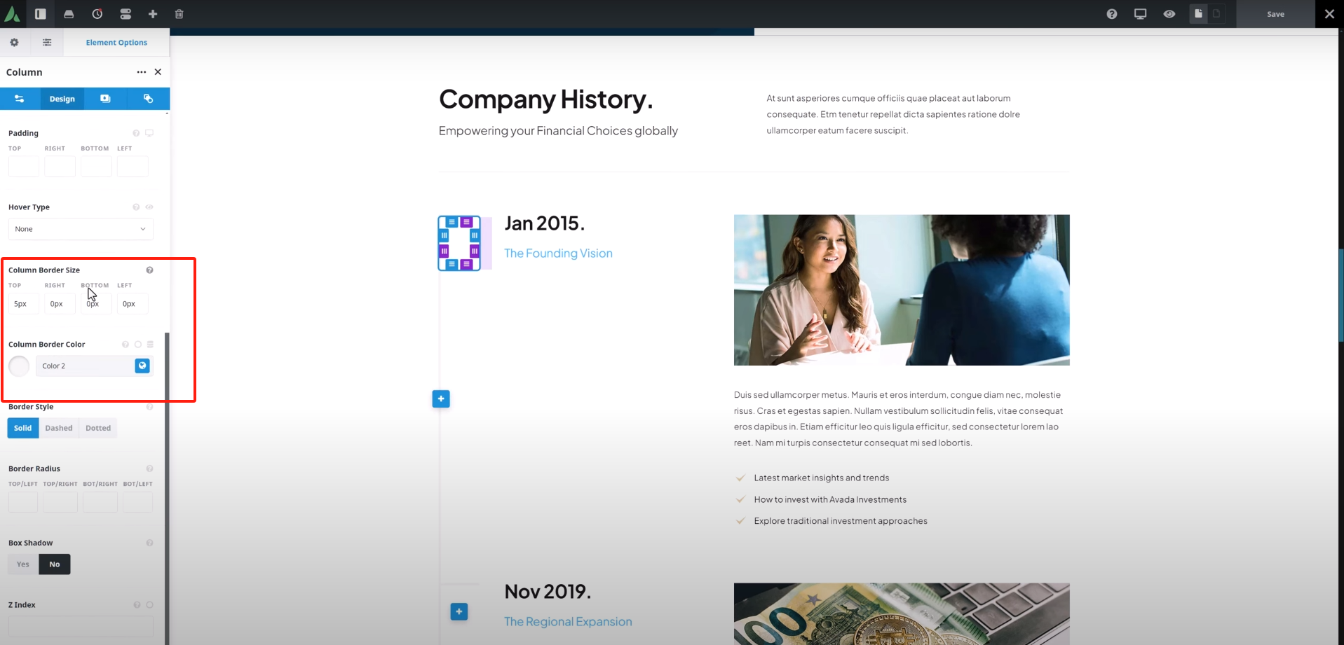 图片[6]-Avada 主题教程：如何在首页上创建自定义时间轴，根据时间维度深度介绍品牌故事