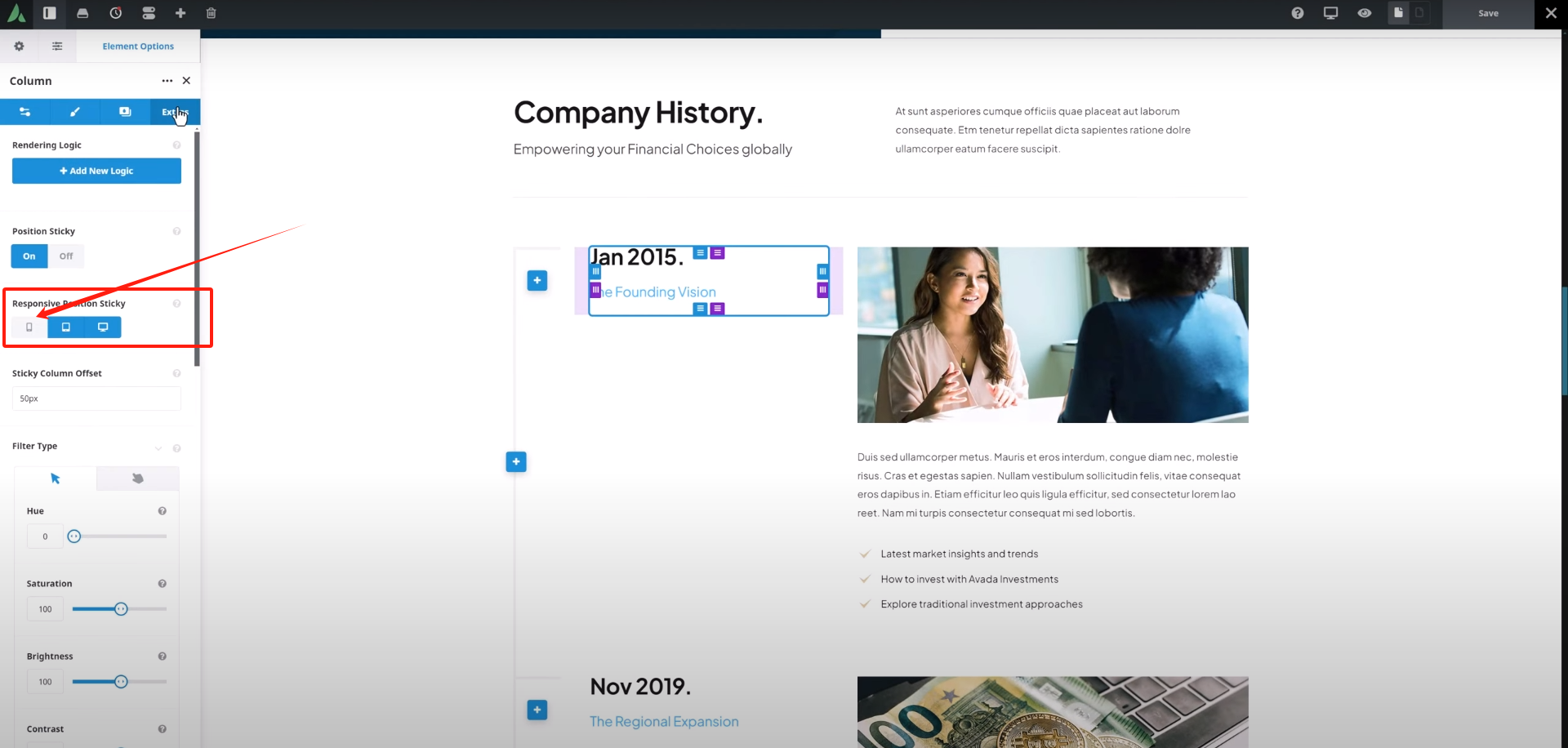 图片[10]-Avada 主题教程：如何在首页上创建自定义时间轴，根据时间维度深度介绍品牌故事