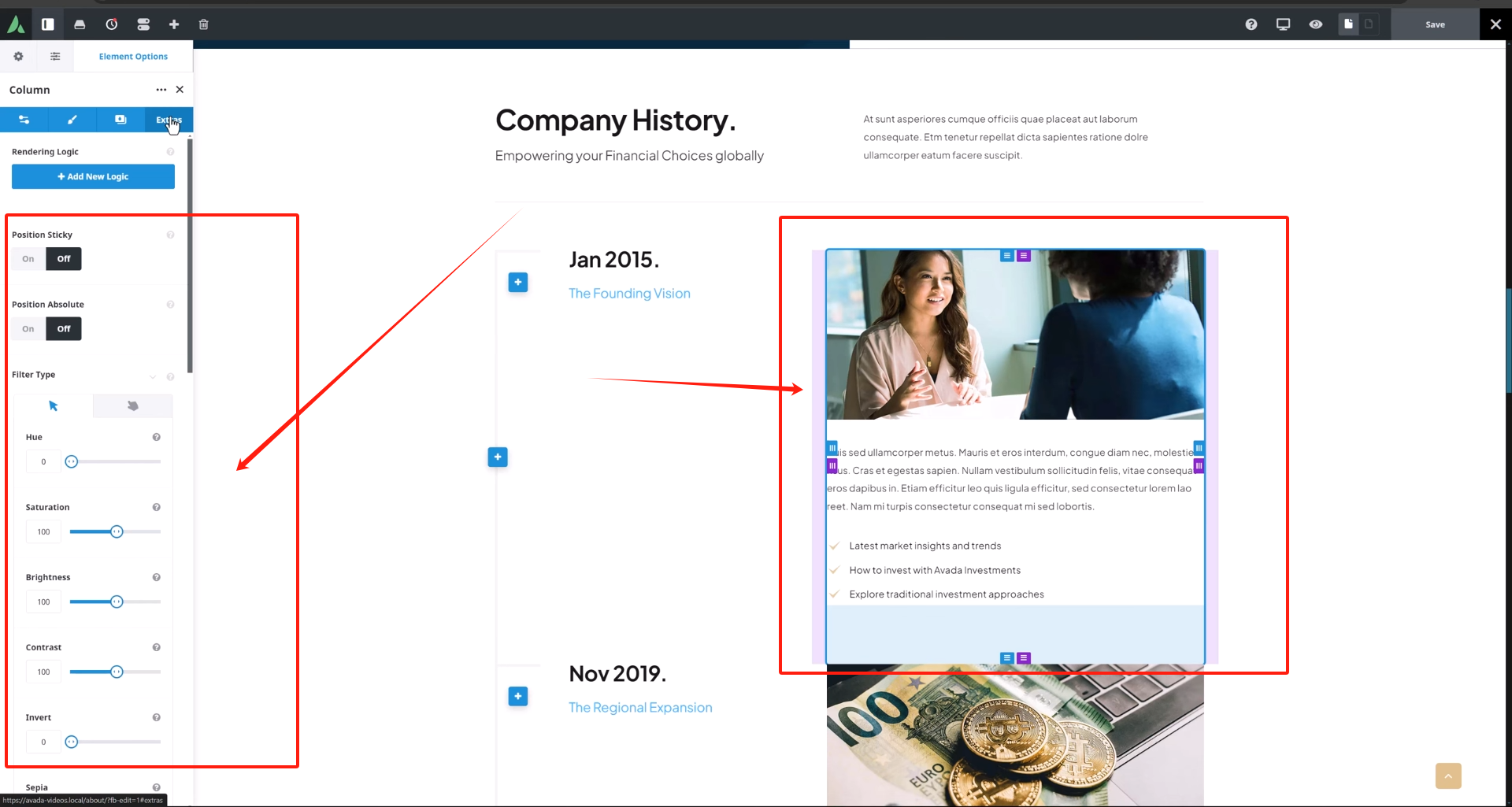 图片[12]-Avada 主题教程：如何在首页上创建自定义时间轴，根据时间维度深度介绍品牌故事