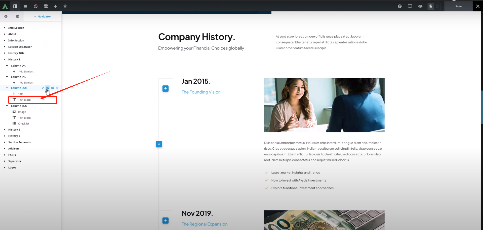 图片[7]-Avada 主题教程：如何在首页上创建自定义时间轴，根据时间维度深度介绍品牌故事