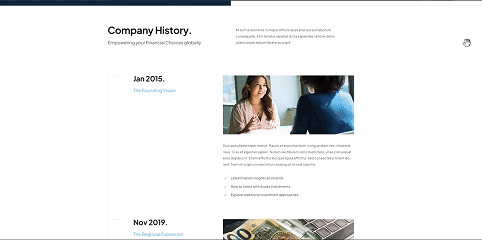 图片[2]-Avada 主题教程：如何在首页上创建自定义时间轴，根据时间维度深度介绍品牌故事