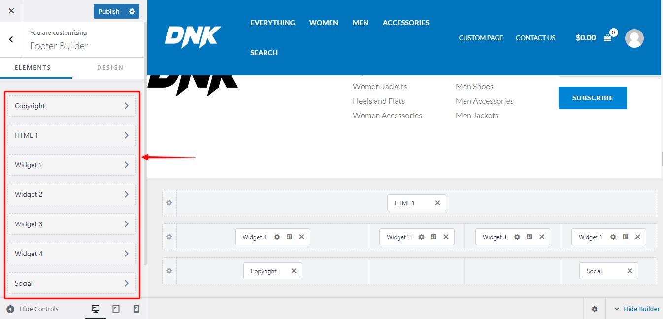 图片[2]-Astra Pro 页脚小工具模块完整教程（含页脚固定设置）