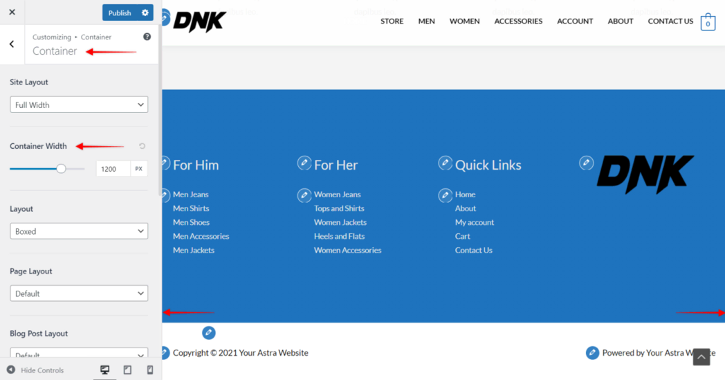 图片[6]-Astra Pro 页脚小工具模块完整教程（含页脚固定设置）