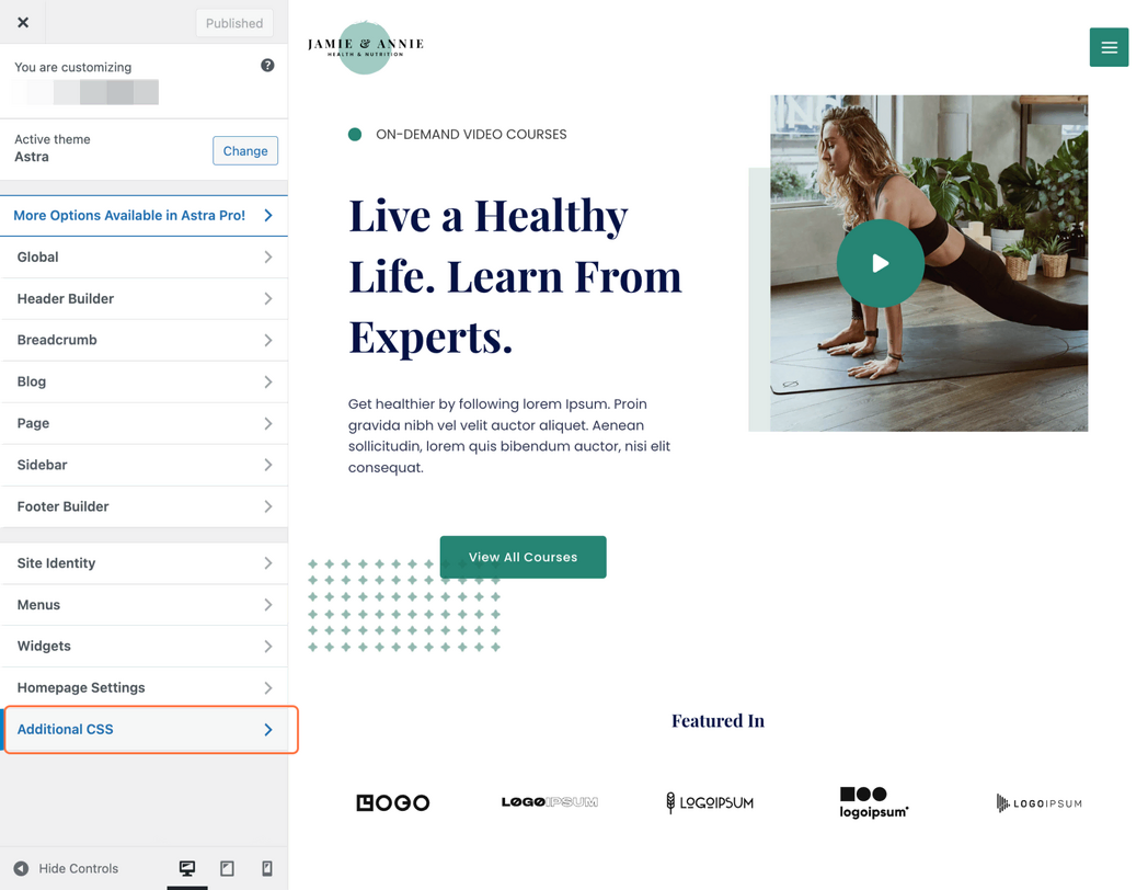 图片[11]-Astra Pro 页脚小工具模块完整教程（含页脚固定设置）
