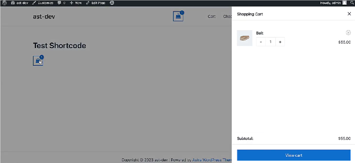 图片[5]-Astra Pro 添加 WooCommerce 购物车图标的方法与短代码应用