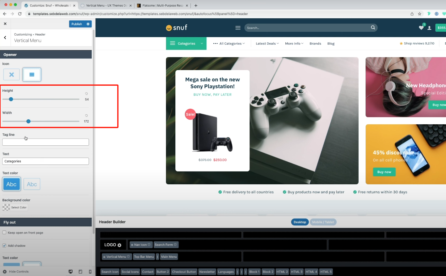 图片[7]-如何在 Flatsome 中设置垂直菜单和移动标签菜单：完整指南