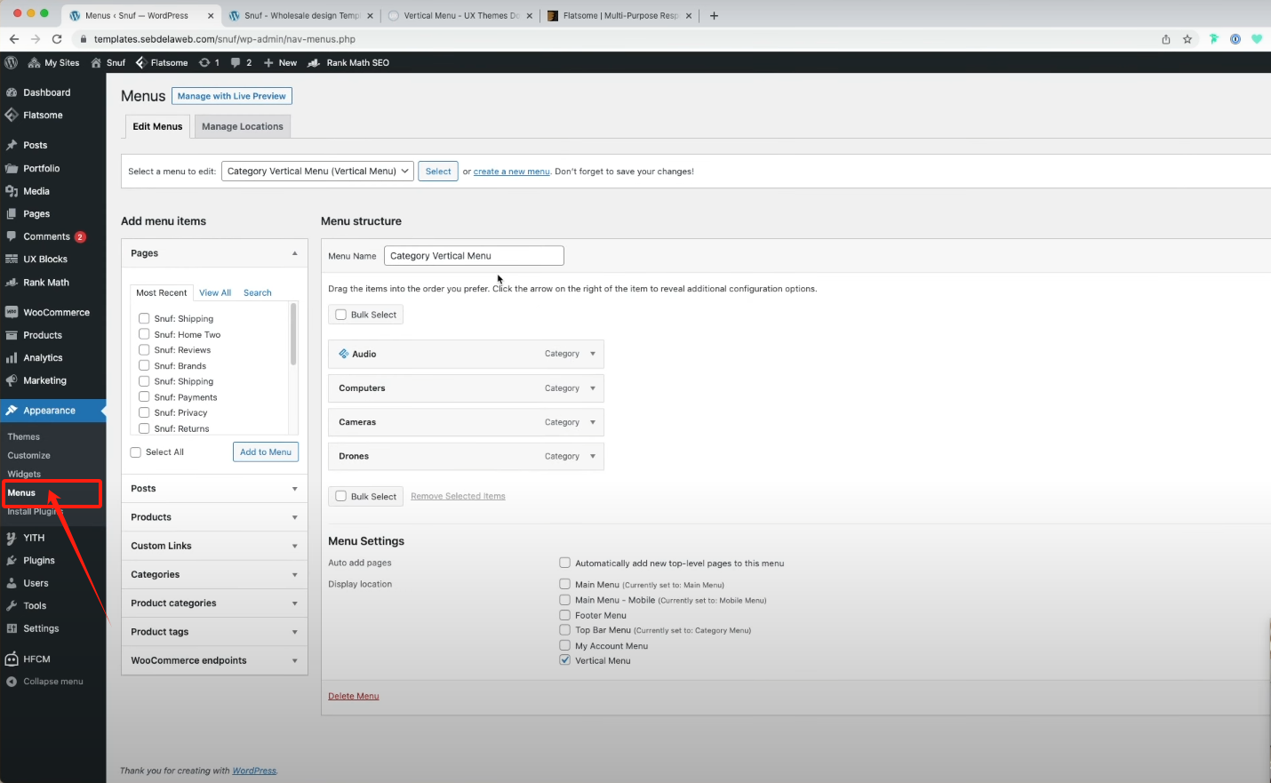 图片[11]-如何在 Flatsome 中设置垂直菜单和移动标签菜单：完整指南