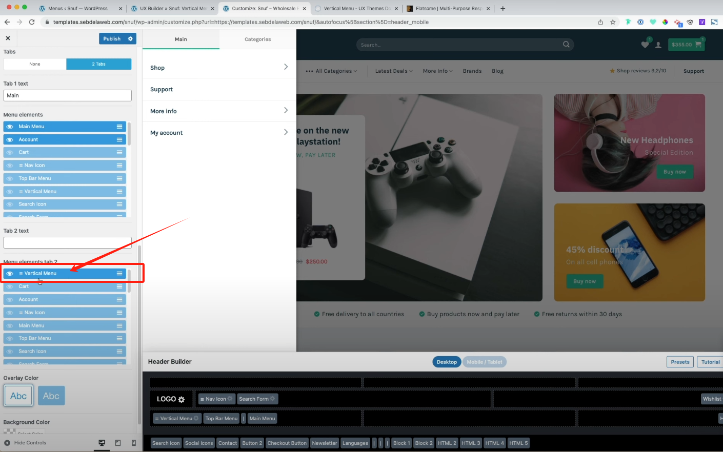 图片[17]-如何在 Flatsome 中设置垂直菜单和移动标签菜单：完整指南