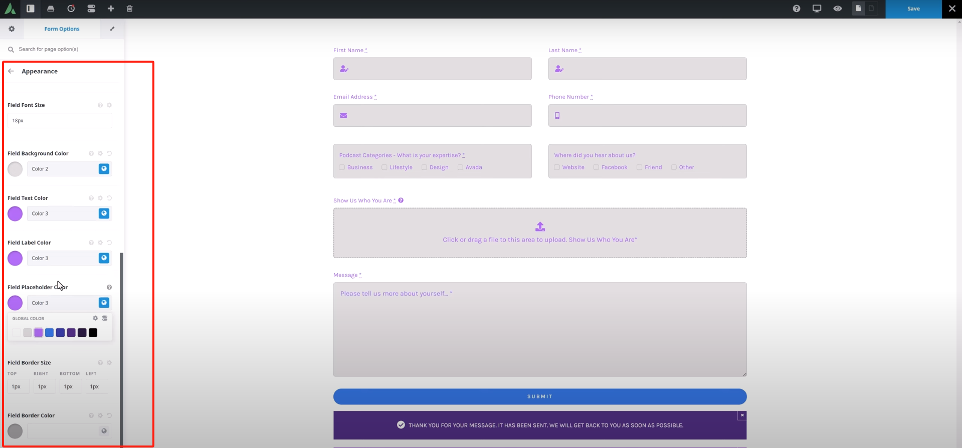图片[19]-如何用 Avada Forms 快速打造专业联系表单（图文详解）