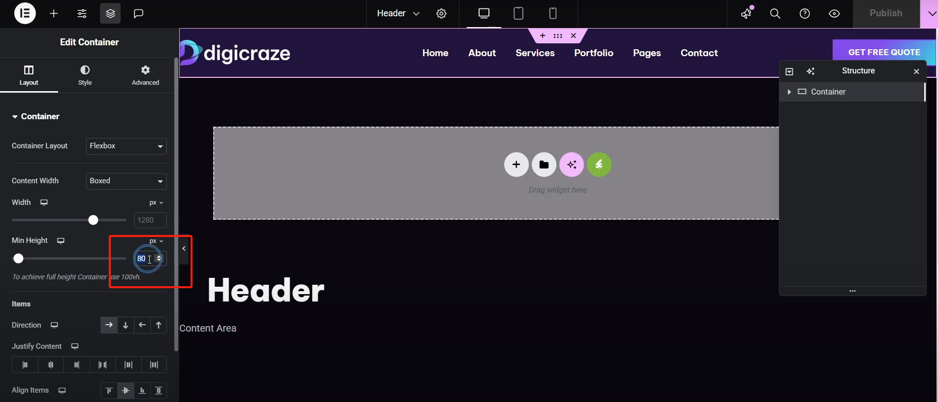 图片[3]-Elementor 教程：提升网页高级感！Elementor透明页眉实用设置技巧详解