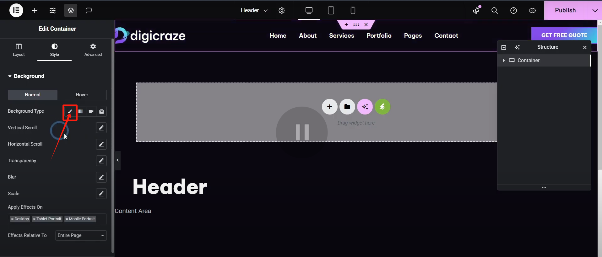 图片[5]-Elementor 教程：提升网页高级感！Elementor透明页眉实用设置技巧详解